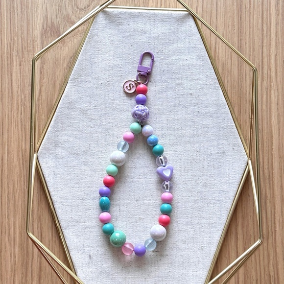 Phone Wristlet / Initial Charm - Picture 1 of 1